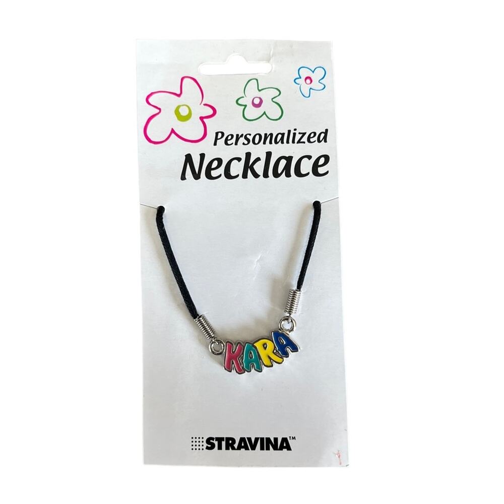 Y2K 2001 Kara name necklace NWT Deadstock NOS